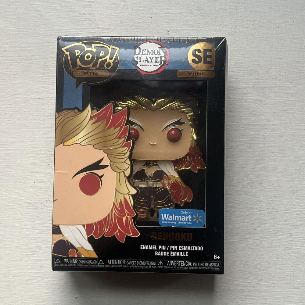 Funko Pop Pin Demon Slayer Rengoku Walmart Exclusive Chase